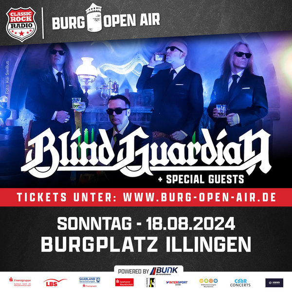 Blind Guardian | 18.8.24 | VIP-Ticket
