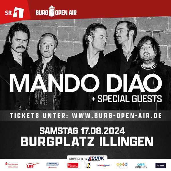 Mando Diao | 17.08.2024 | VIP-Ticket